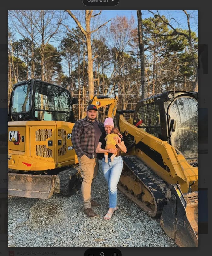 Alex and his family — Owner of Alex's Lawnscape